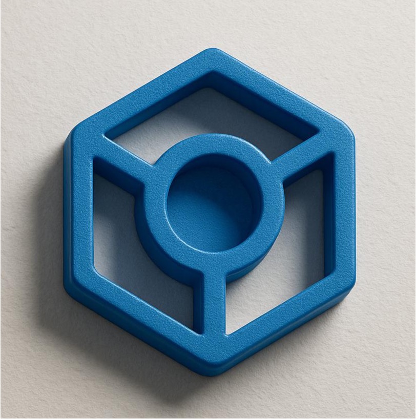 Núcleo 3D Logo